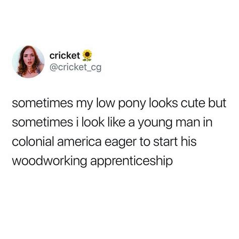 Low Ponytail Cute Or A Young Colonial Man Eager To Start His