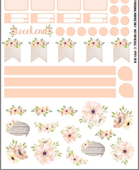 Printable Planner Stickers Journal Stickers Printable Paper Bullet