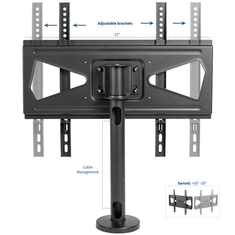 Stand Tv00m4 Bolt Down Mount For 32 To 55 Tvs Vivo Desk Solutions