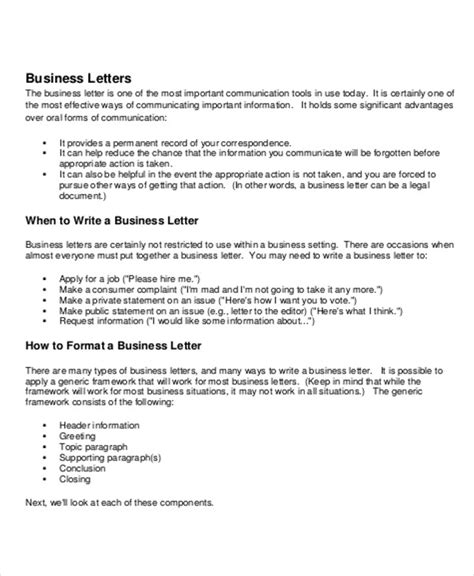 sample business letter salutation  examples  word