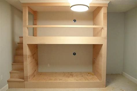 Bunk Beds Built Into Wall Built In For Around Loves Bunk Beds Made In