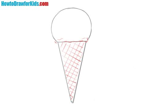 How to Draw Ice Cream for Beginners - Simple Drawing Tutorial For Kids