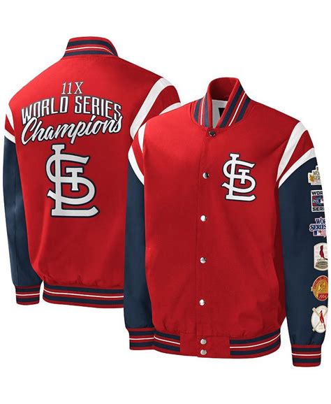 G Iii Sports By Carl Banks Mens Red St Louis Cardinals Title Holder