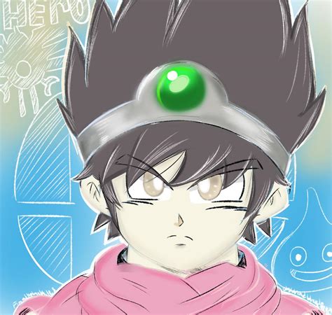 A Drawing I Did Of Erdricklotohero From Dragon Quest Since Hes My