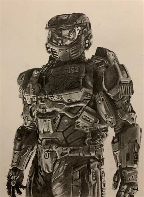 Spartan 092 Jerome From Halo Wars By Me Halo