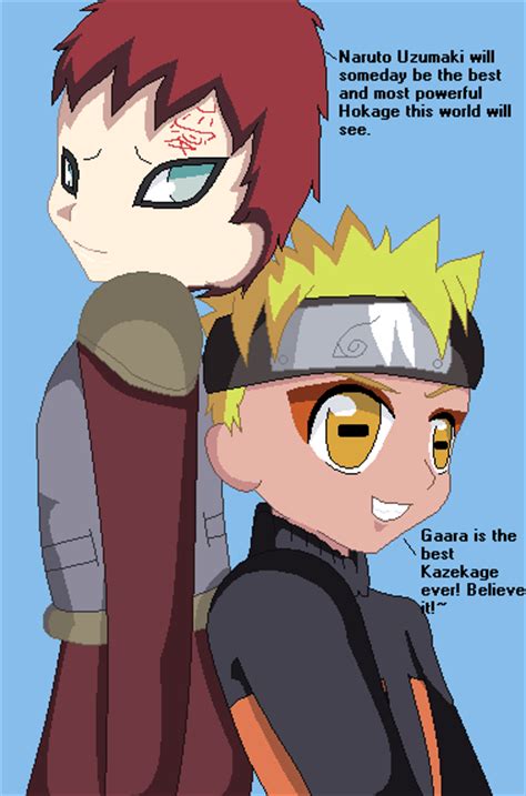Naruto Sage Mode And Gaara Friendship By Animeandmlpallin1 On Deviantart