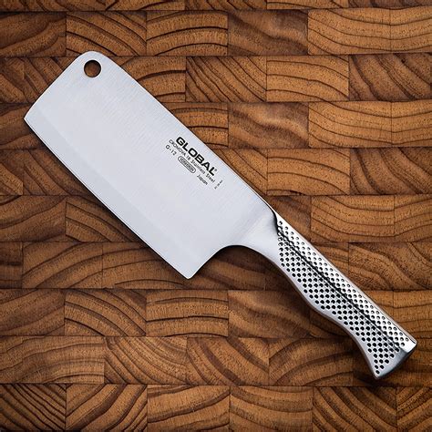 Global Classic 65 Meat Chopper Cleaver Stainless Steel Kitchen