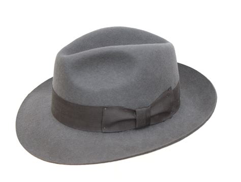 Grey Mayfair Fedora Denton Hats