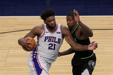 3 Observations Joel Embiid Terrific Once Again Sixers Beat Timberwolves