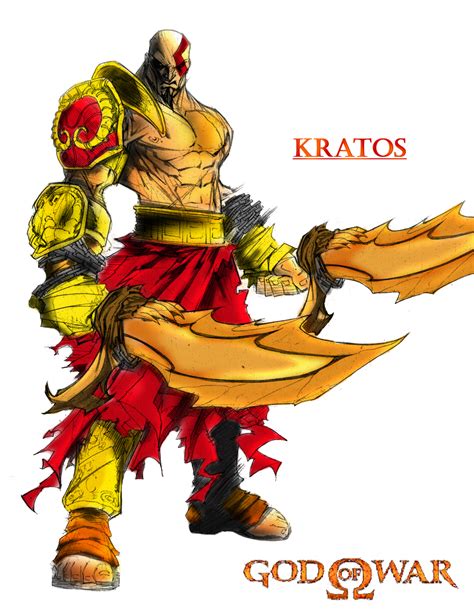 Kratosgod Of War By Gogeta73 On Deviantart