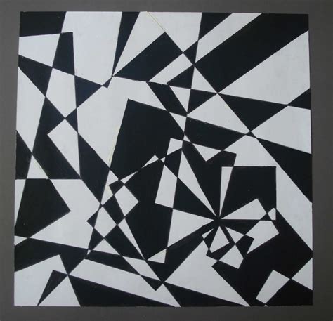 Hitam putih 11 september 2009. Belajar Grafis Desain: GJ11 Komposisi 2Dimensi - Geometrik1