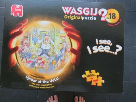 Wasgij Jumbo Original No18 Jigsaw 1000 Piece Puzzle Uproar At The