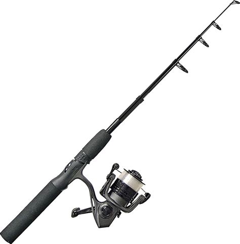 Zebco Ready Tackle Spinning Reel And Telescopic Fishing