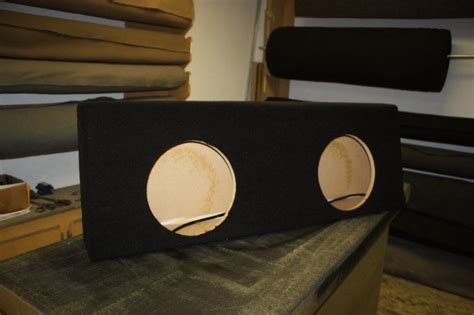 Speaker terminals included, but we don't ship the terminals installed. Toyota Tundra Crewmax Sub Box Toyota Tundra Crewmax Subwoofer Box