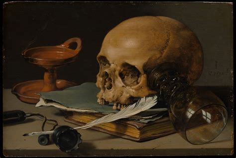 Still Life With A Skull And A Writing Quill — Arena
