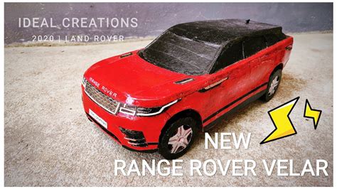 How To Make Car Range Rover Velar Diy Cardboard Rc Car Home Made