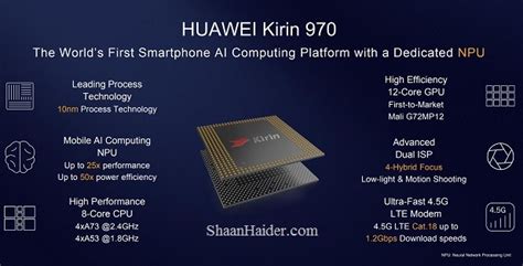 Everything You Need To Know About Huaweis Hisilicon Kirin 970 Ai