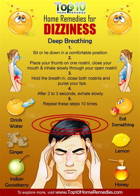 how to cure dizziness naturally