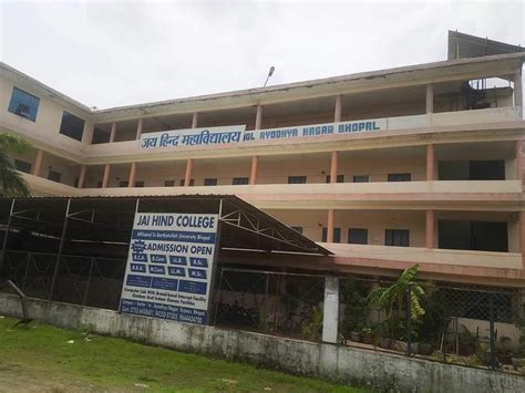 Jai Hind College Bhopal Bcom Bsc Ba Regular Classroom Program