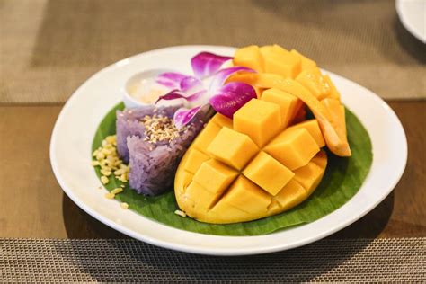 Thai Mango Sticky Rice Khaoniao Mamuang Recipe