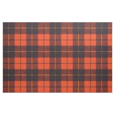 Wallace Clan Plaid Scottish Tartan Fabric