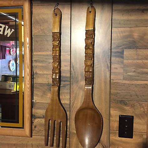 giant fork and spoon wall decor australia