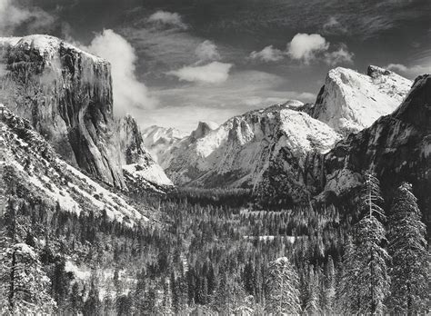 Making Of Yosemite Valley Winter The Ansel Adams Gallery