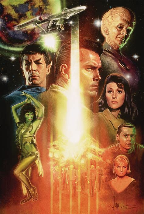 The Geeky Nerfherder Coolart Star Trek Inception The Cage By Paul