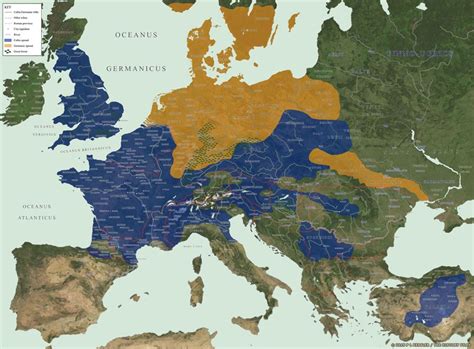 Генриетта конфуриус, эмилио сакрайя, давид али рашед и др. Map of Gaul 52 BC (Small) Tacitus described its people as swarthy-faced with curly hair, and he ...