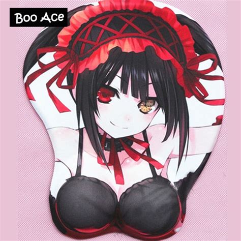 Buy Date A Live Tokisaki Kurumi Sexy Big Soft Breast 3d Mouse Pad Gaming Mouse