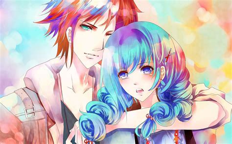 Hd Cute Anime Couple Picture Amazing Images Background