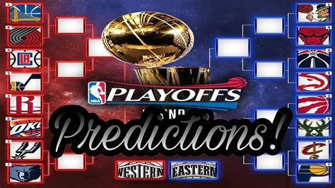 Here are my pickems/pickem/pick'em challenge predictions for the playoffs stage of eleague boston 2018 major! NBA Playoffs Bracket Prediction! - YouTube