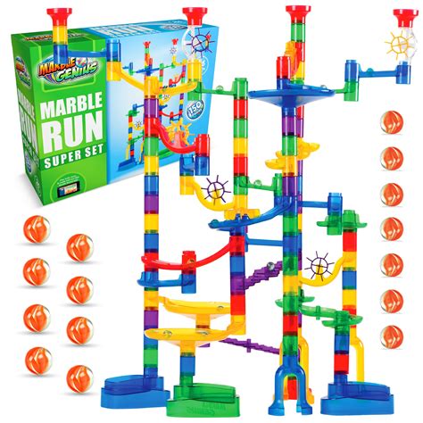Buy Marble Geniusmarble Run 150 Complete Pieces Maze Track Or