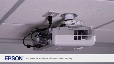 How To Mount Projector On Ceiling