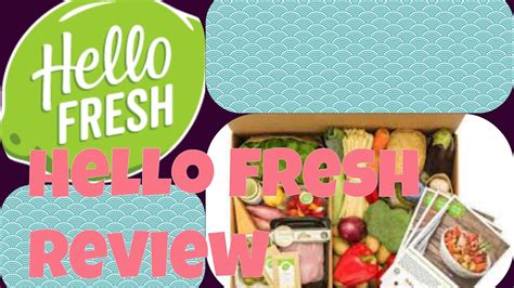 Hello Fresh Review By Customer 2 Boxes Youtube