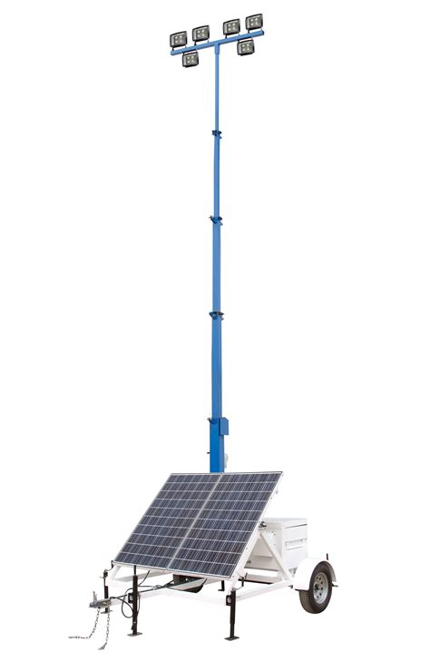 Larson Electronics Releases Portable Solar Powered Light Tower On Seven