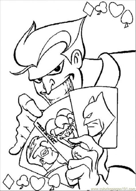 smiling joker coloring page  batman coloring pages coloringpagescom
