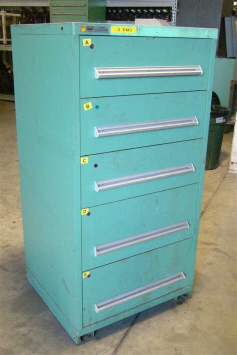Many kinds for files, vidmar, tool chests and more. Stanley Vidmar 5 Drawer Industrial Tool Storage Cabinet ...