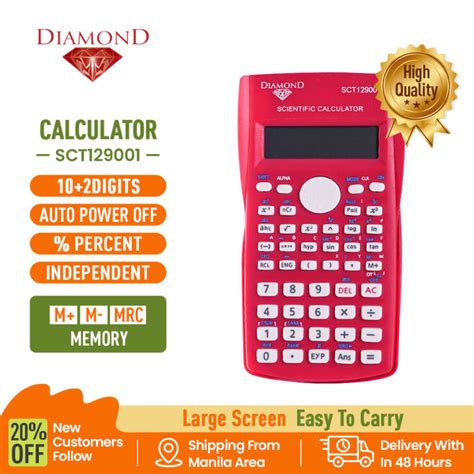 Scientific Calculator Solar Power 2 Line Calculator Calculator For