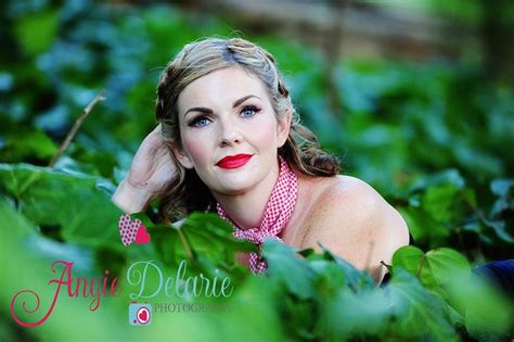 Client Make Up Session Copyright 2013 Angie Delarie Pin Up Photography