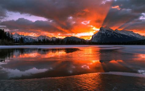 1920x1080 Resolution Canada Alberta Banff National Park 1080p Laptop