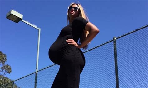 Shes All Belly Ciara Shows Off Huge Baby Bump Randb News