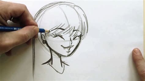 Each of christopher hart's free video lessons provide great ideas using easy step by step tutorial so that you can learn to draw. How to Draw a Laughing Girl Cartoon | Curious.com