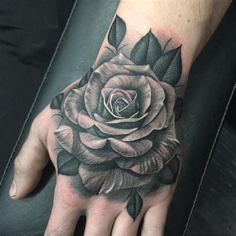Instagram Hand Tattoos Hand Tattoos For Guys Rose Tattoos For Men