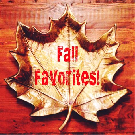 Fall Favorites Tribute Journal