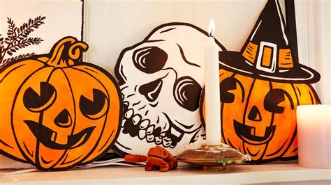 Halloween Decorations Diy Vintage Style Cheap Youtube