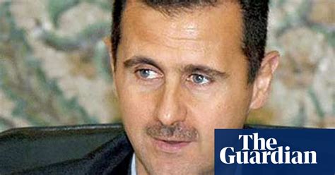 assad confirms turkish mediation with israel syria the guardian