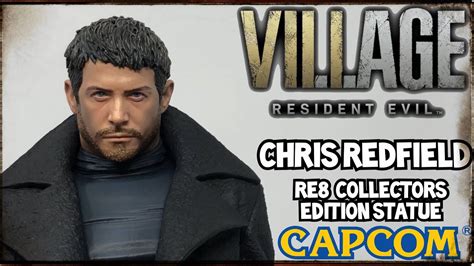 Resident Evil Village Chris Redfield Collectible Statue A Closer Look YouTube