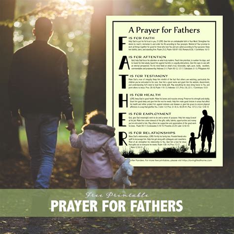 A Prayer For My Father Churchgistscom