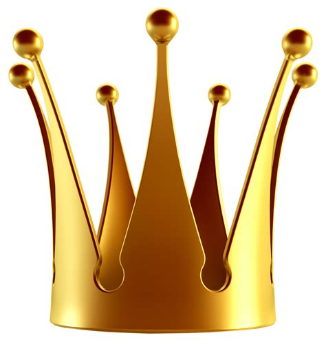 Золотая корона Png